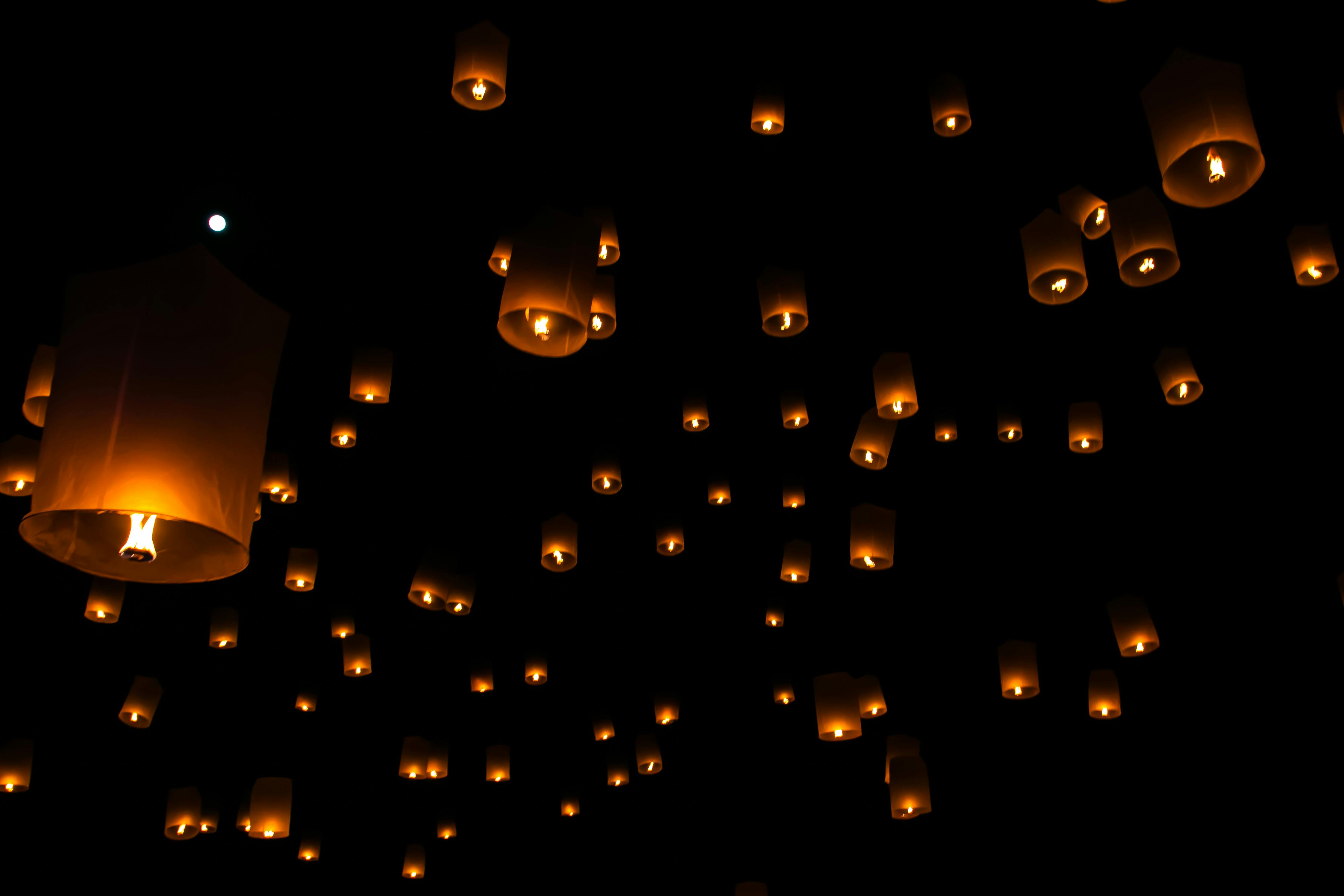Loy Krathong lanterns